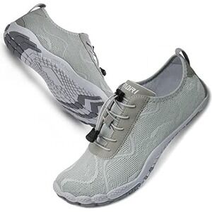Unisex Water Shoes SIMARI Quick Dry Aqua Gray 39 New With Tags (W8.5 / M7).